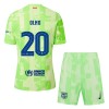 Conjunto (Camiseta+Pantalón Corto) FC Barcelona Olmo 20 Tercera Equipación 2024-25 - Niño